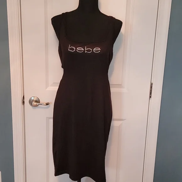 bebe | Dresses | Bebe Little Black Dress With Cut Out Sides | Poshmark